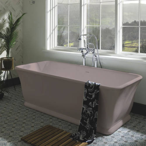 Additional image for Magnus ColourKast Bath 1680mm (Satin Rose).