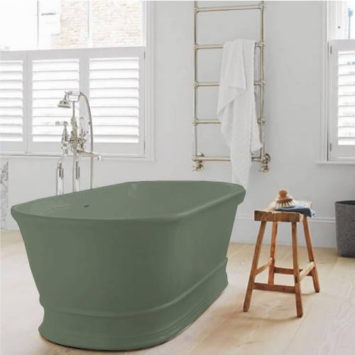 Additional image for Aurelius ColourKast Bath 1740mm (Khaki Green).