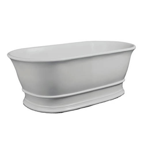Additional image for Bampton ColourKast Bath 1555mm (Powder Grey).