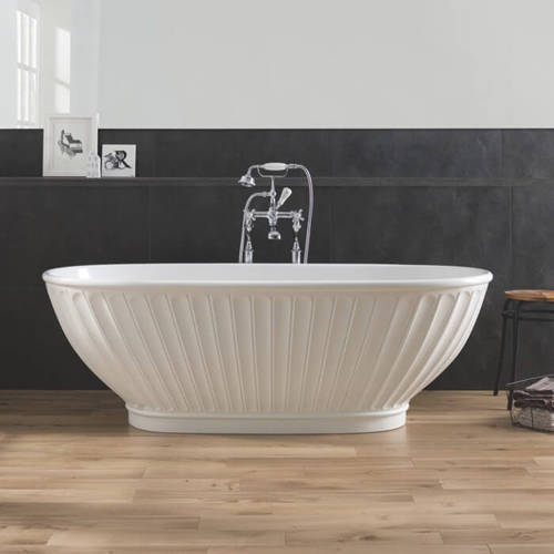 Additional image for Casini Bath 1680mm (Matt White).