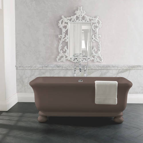 Additional image for Senator ColourKast Bath With Feet 1804mm (Mushroom).