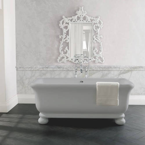 Additional image for Senator ColourKast Bath With Feet 1804mm (Powder Grey).