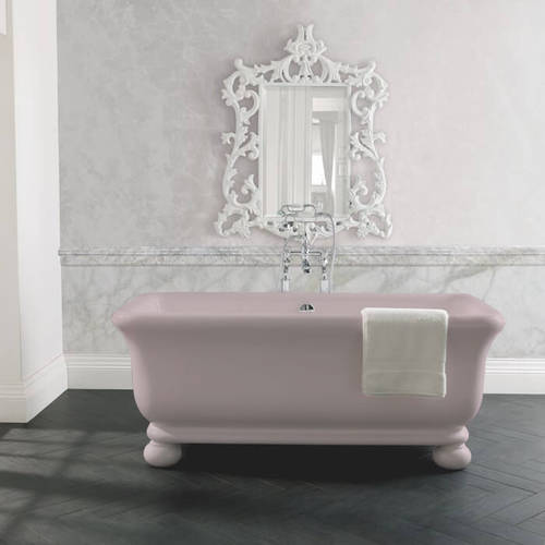 Additional image for Senator ColourKast Bath With Feet 1804mm (Satin Rose).