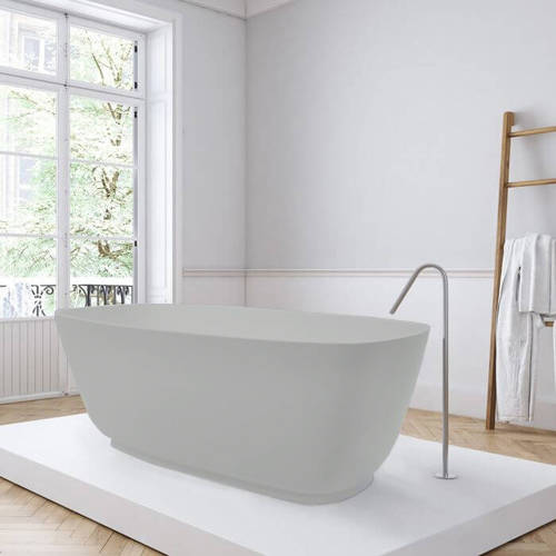 Additional image for Divita ColourKast Bath 1495mm (Powder Grey).