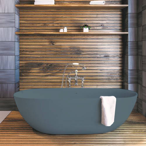 Additional image for Crea ColourKast Bath 1665mm (Powder Blue).