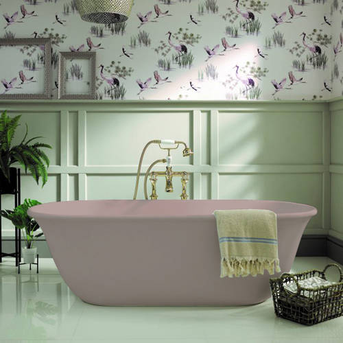 Additional image for Omnia ColourKast Bath 1615mm (Satin Rose).
