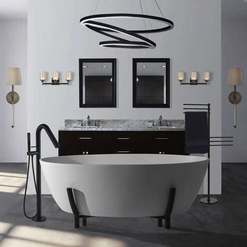 Additional image for Essex Bath With Stand 1510mm (Polished White).
