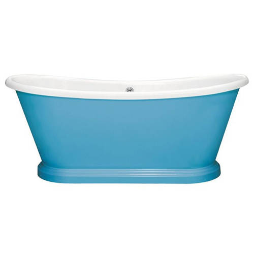 Additional image for Painted Acrylic Boat Bath 1580mm (White & Route One).