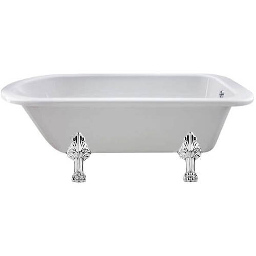 Additional image for Mistley Single Ended Bath 1700mm With Feet Set 2 (White).