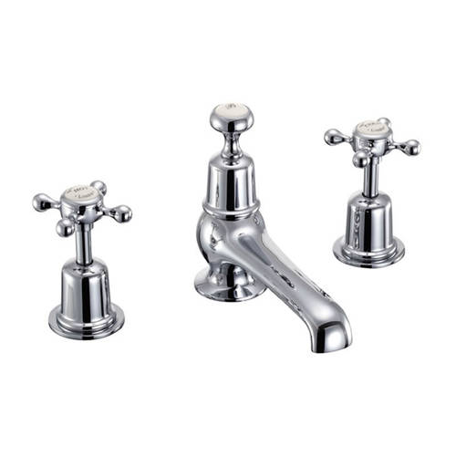 Additional image for 3 Hole Thermostatic Basin Tap (Chrome & Medici).