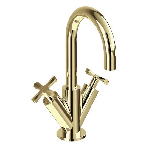 Additional image for Basin Mixer Tap (Gold).