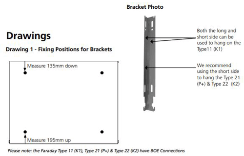 Additional image for Faraday Type 11 Radiator 600x900mm (K1, White, 2668 BTUs).