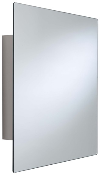 Additional image for Dart Square Mirror Bathroom Cabinet. 450x450x110mm.