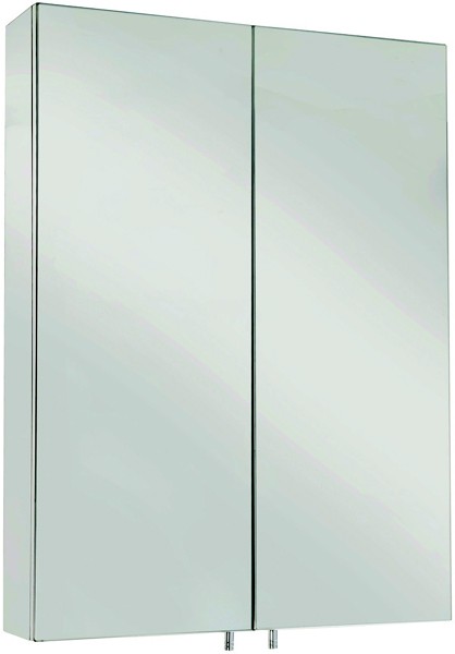 Additional image for Anton Mirror Bathroom Cabinet.  500x670x120mm.