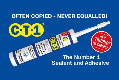 Additional image for 12 x Sealant & Construction Adhesive (12 Tubes, Anthracite Colour).
