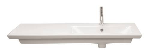 Additional image for Vanity Unit With Ceramic Basin (1000mm, Steelwood, RH).
