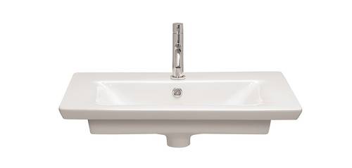 Additional image for Vanity Unit With Ceramic Basin (600mm, White, 1TH).