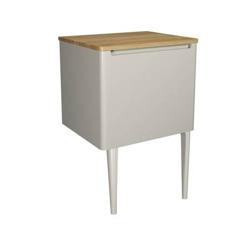 Additional image for Vanity Unit With Cashmere Legs (600mm, Cashmere Matt).