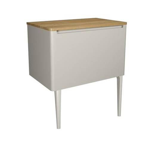 Additional image for Vanity Unit With Cashmere Legs (800mm, Cashmere Matt).