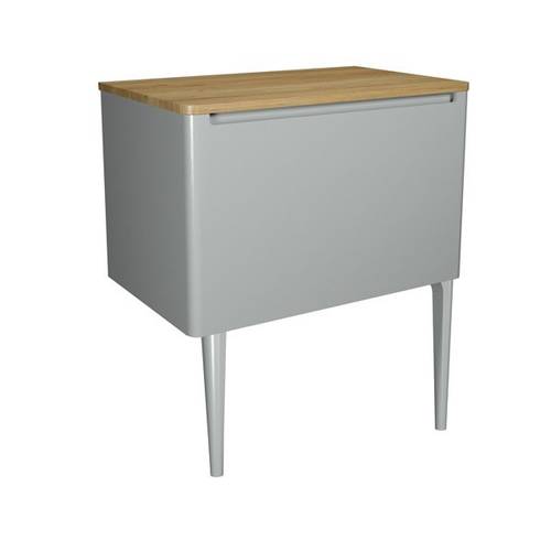 Additional image for Vanity Unit With Storm Grey Legs (800mm, Storm Grey Matt).