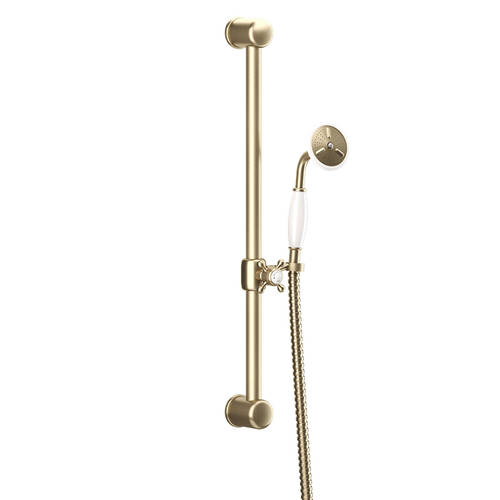 Additional image for Traditional Slide Rail Kit (Brushed Brass).