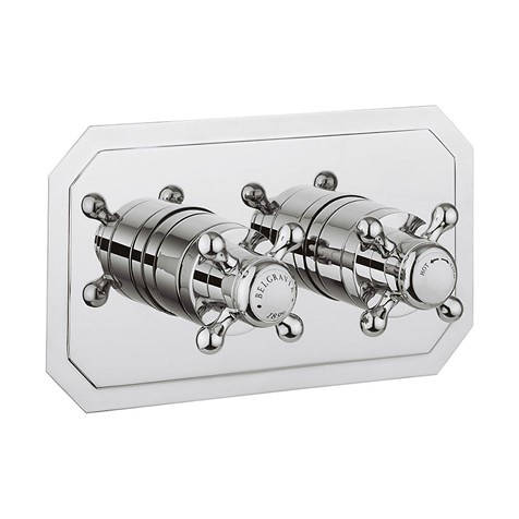 Additional image for Crosshead 2 Outlet Shower Valve (Horizontal, Chrome).