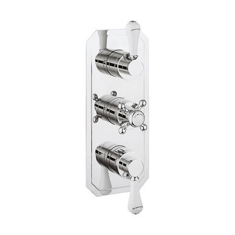 Additional image for Thermostatic 2 Outlet Shower Valve (Chrome).