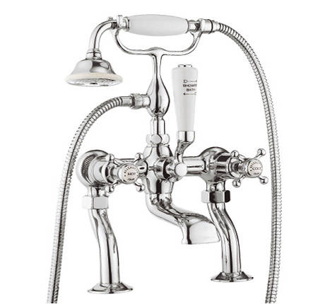 Additional image for Bath Shower Mixer Tap (Crosshead, Chrome).