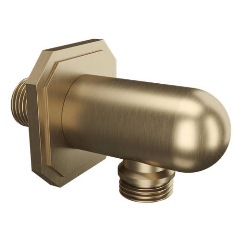 Additional image for Shower Wall Outlet (Brushed Brass).