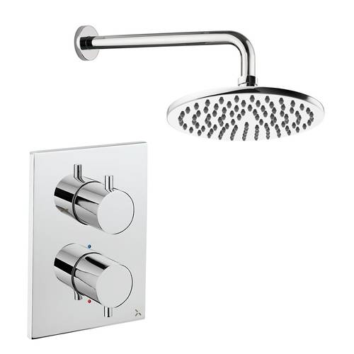 Additional image for Crossbox Shower Set 1 200mm (Chrome).
