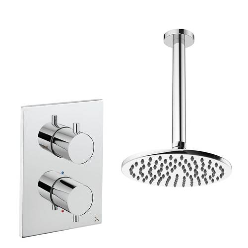 Additional image for Crossbox Shower Set 1 200mm (Chrome).