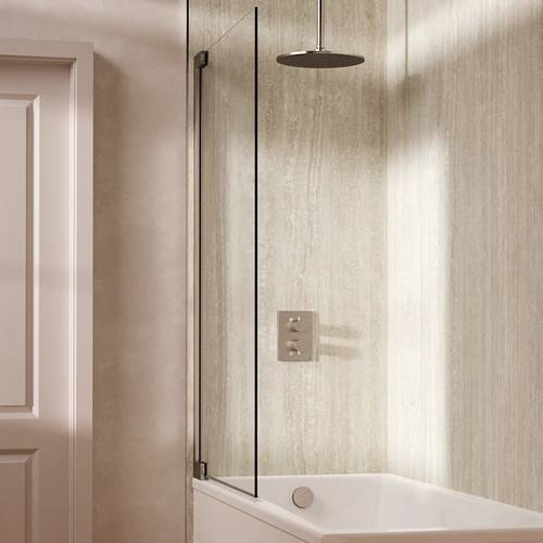 Additional image for Crossbox Shower Set 7 With 300mm Head & Bath Filler (Chrome).