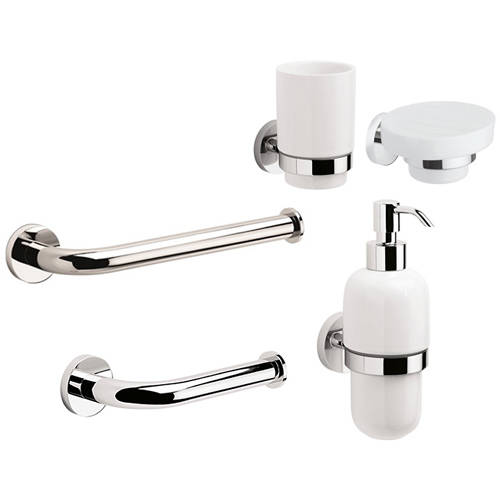 Additional image for Bathroom Accessories Pack 10 (Chrome).