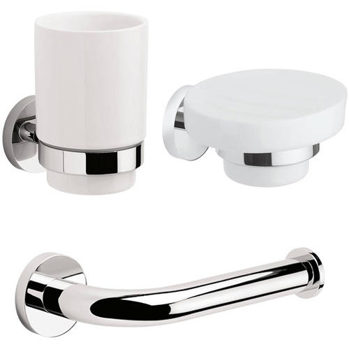 Additional image for Bathroom Accessories Pack 6 (Chrome).