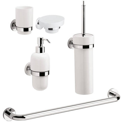 Additional image for Bathroom Accessories Pack 8 (Chrome).