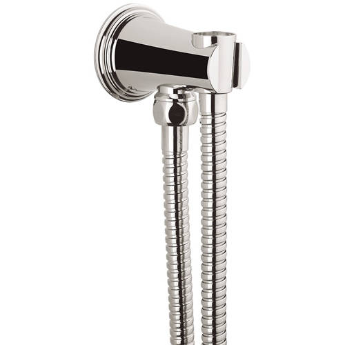 Additional image for Shower Wall Outlet With Built In Holder & Hose.