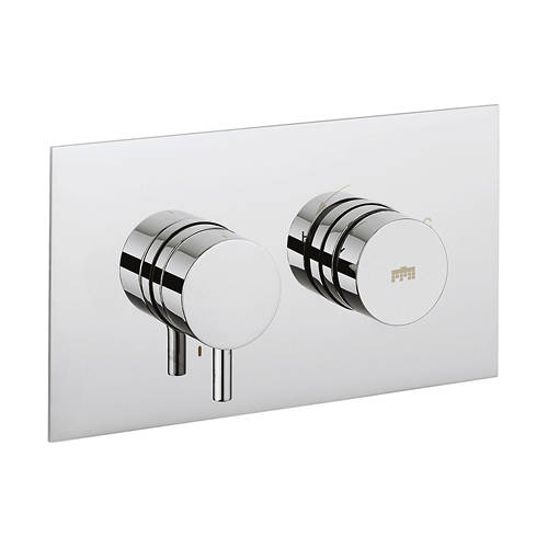 Additional image for Kai Push Button Thermostatic Shower Valve (1 Outlet).