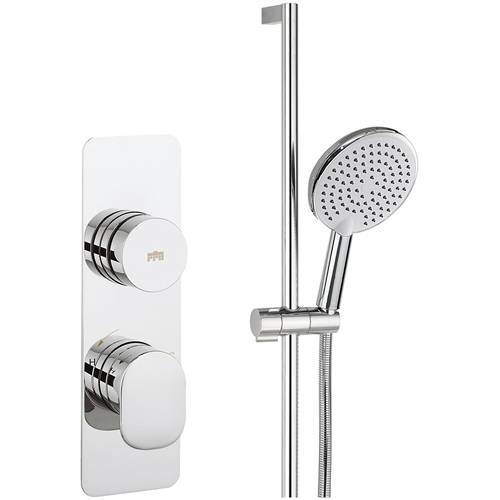 Additional image for Thermostatic Shower Valve With Slide Rail Kit (1 Outlet).