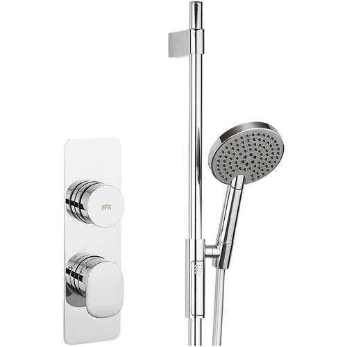 Additional image for Thermostatic Shower Valve With Slide Rail Kit (1 Outlet).