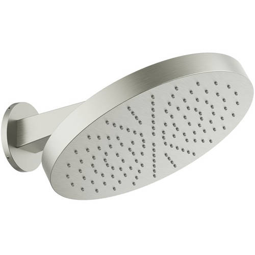 Additional image for Wall Mounted Shower Head 300x300 (Brushed Nickel).