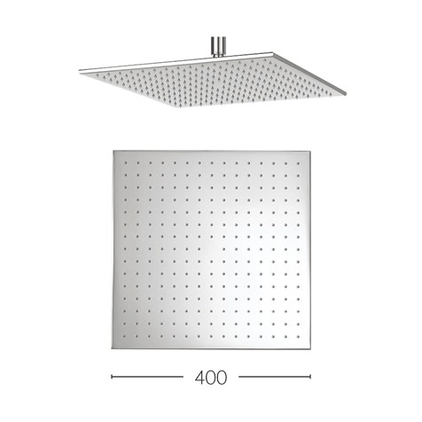 Additional image for Square Shower Head 400x400mm (Chrome).