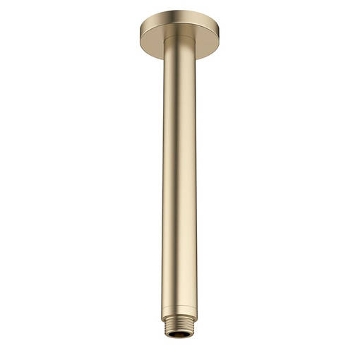 Additional image for Ceiling Mounted Shower Arm (Brushed Brass).