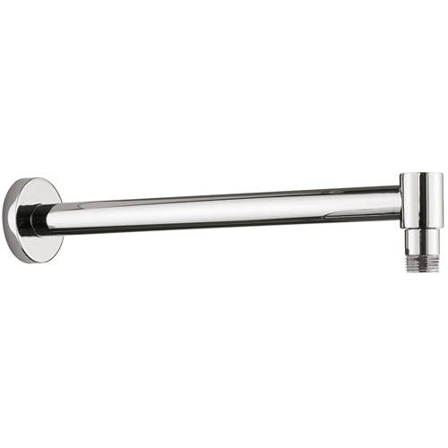 Additional image for Straight Wall Mounted Shower Arm (Chrome).