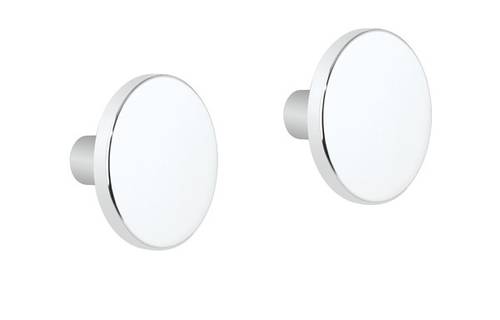 Additional image for 2 x Modern Furniture Handles (Chrome).