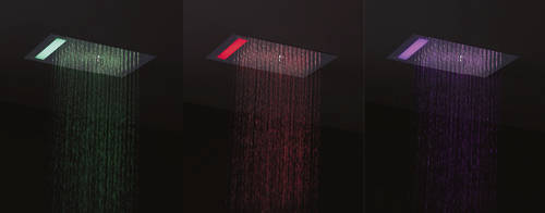 Additional image for Revive Mini Shower Head & LED Lights (300x200mm).