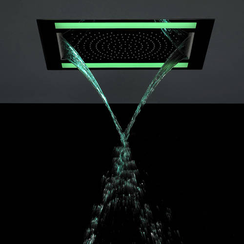 Additional image for Rio Revive Shower Head & LED Lights (600x400mm).