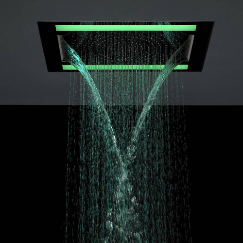 Additional image for Rio Revive Shower Head & LED Lights (600x400mm).