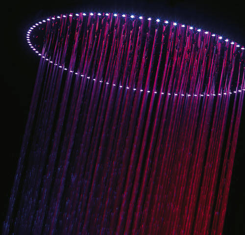 Additional image for Rio Spectrum LED Shower Head (400mm diameter).