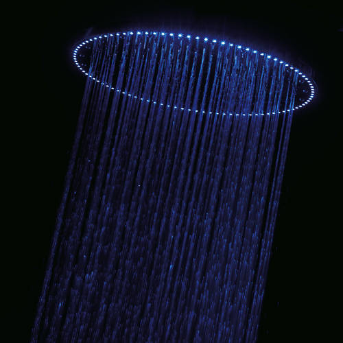 Additional image for Rio Spectrum LED Shower Head (400mm diameter).