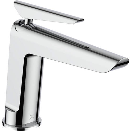 Additional image for Basin Mixer Tap With Lever Handle (Chrome).